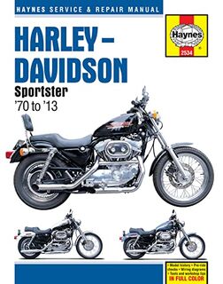 Harley Davidson Sportster Motorcycle Repair Manual Sportster '70 to '13 - (ISBN 9781620922262)