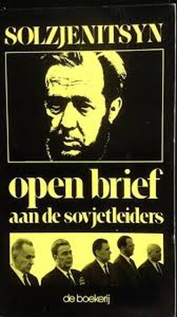 Open brief aan de Sovjetleiders (sept. 1973) - Aleksandr Solzjenitsyn Open brief aan de Sovjetleiders (sept. 1973) - Aleksandr Solzjenitsyn