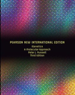 iGenetics: A Molecular Approach - Peter Russell (ISBN 9781292026336)