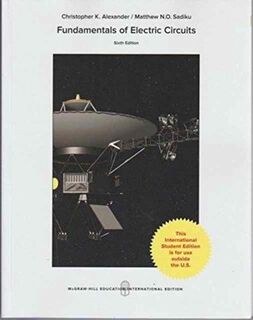 Fundamentals of Electric Circuits - Charles K. Alexander (ISBN 9781259251320)
