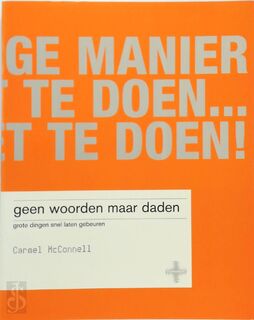 Geen woorden maar daden - Carmel Macconnell (ISBN 9789043005227)