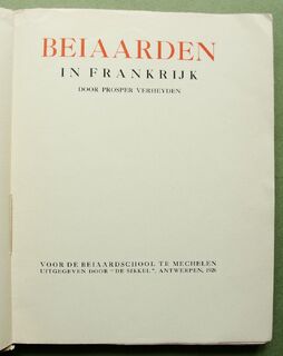 Beiaarden in Frankrijk - Prosper Verheyden