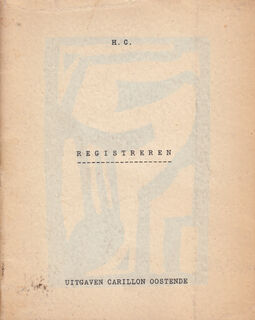 Registreren [ex. bibliotheca Cees Nooteboom] - H. C., Hugo Claus