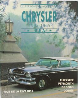 De personenwagens van Chrysler - Rob de La Rive Box (ISBN 9789038900148)