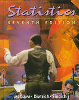 Statistics - James T. McClave, Terry Sincich (ISBN 9781292022659)