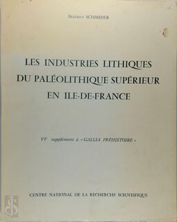 Les Industries lithiques du paléolithique supérieur en Ile-de-France ... - Béatrice Schmider
