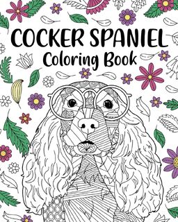 Cocker Spaniel Coloring Book - Paperland (ISBN 9781034510147)