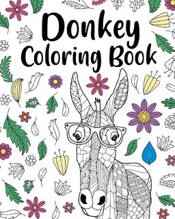 Donkey Coloring Book - Paperland (ISBN 9781034070160)