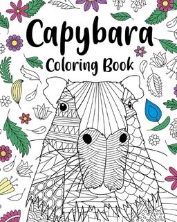Capybara Adult Coloring Book - Paperland (ISBN 9781034054733)