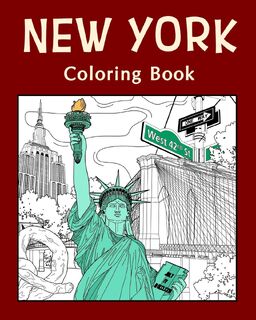 New York Coloring Book - Paperland (ISBN 9781034971054)