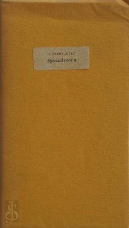 Speciaal voor u (1980) - S. Carmiggelt