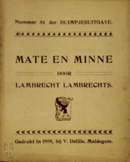 Mate en minne - Lambrecht Lambrechts