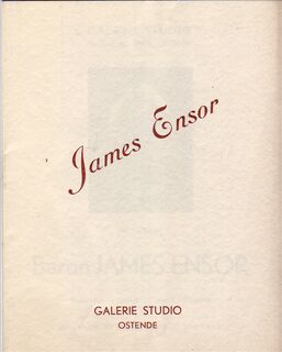Baron James Ensor - James Ensor
