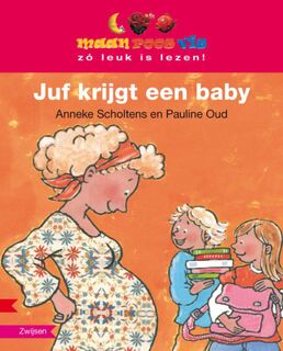 Maan roos vis Juf krijgt een baby