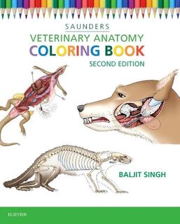 Veterinary Anatomy Coloring Book - Baljit (Vice-President Singh (ISBN 9781455776849)
