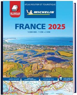 France 2025 - Tourist & Motoring Atlas Multi-flex - Michelin (ISBN 9782067264991)
