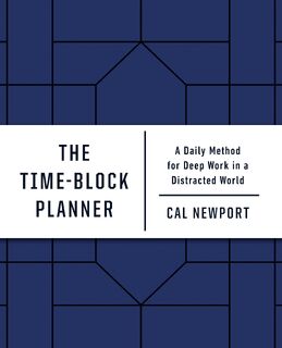 Time-Block Planner - Cal Newport (ISBN 9780593192054)