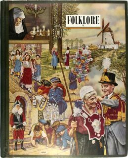 Het tweede Bloemfestoen van papieren rozen - Henri Liebrecht, Fr Hendrickx