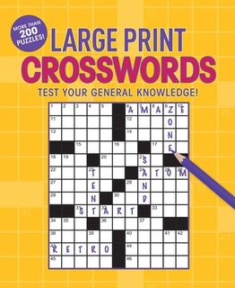 Large Print Crosswords - Editors of Thunder Bay Press (ISBN 9781645171270)