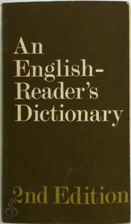 An English-reader's Dictionary - Albert Sydney Hornby, E. C. Parnwell