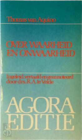 Over waarheid en onwaarheid - Thomas (Van Aquino), Roelf Arend Velde