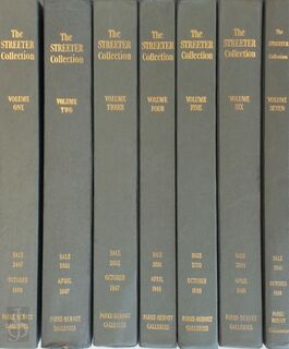 The Celebrated Collection of Americana Formed by the Late Thomas Winthrop Streeter, Morristown, New Jersey - Thomas Winthrop Streeter