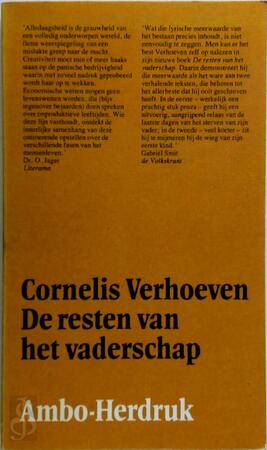 Resten van het vaderschap - Corn. Verhoeven