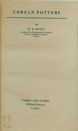 Corean pottery - W.B. Honey