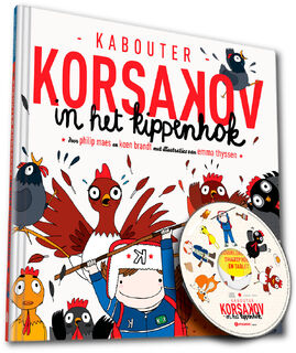 Kabouter Korsakov in het kippenhok - Philip Maes, Koen Brandt (ISBN 9789079040438)