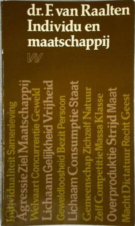 Individu en maatschappij - F. van Raalten