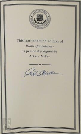 Death of a Salesman - Arthur Miller Death of a Salesman - Arthur Miller