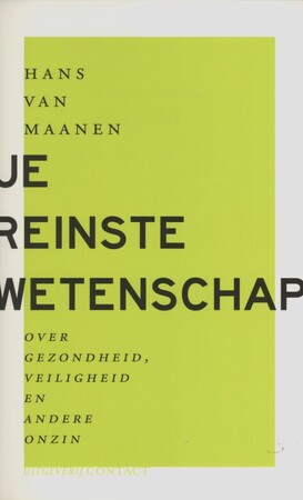 Je reinste wetenschap - Hans van Maanen Je reinste wetenschap - Hans van Maanen