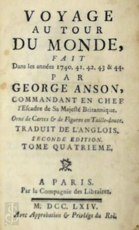 Voyage au tour du monde - George Anson Voyage au tour du monde - George Anson