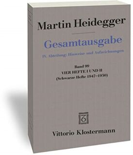 VIER HEFTE I UND II - Martin Heidegger (ISBN 9783465007623)
