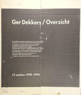 Ger Dekkers, overzicht - Ger Dekkers, Rudolf Willem Daan Oxenaar