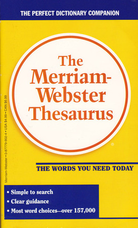 The Merriam-Webster Thesaurus - Inc Merriam-Webster