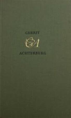 Gerrit Achterberg, verzamelde gedichten - Gerrit Achterberg Gerrit Achterberg, verzamelde gedichten - Gerrit Achterberg