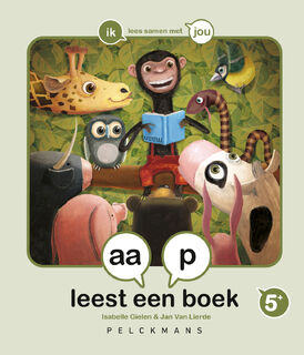 aap leest een boek - Isabelle Gielen (ISBN 9789059249448)