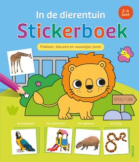 In de dierentuin Stickerboek - ZNU (ISBN 9789044768923)