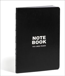 Black A5 Notebook - Teneues Publishing (ISBN 9781623259464)