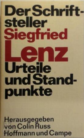 Der Schriftsteller - Siegfried Lenz