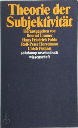Theorie der Subjektivität - 