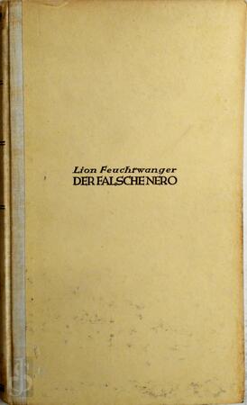 Der falsche Nero - Lion Feuchtwanger Der falsche Nero - Lion Feuchtwanger