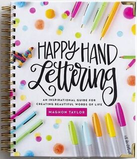 Happy Hand Lettering - Maghon Taylor (ISBN 9781684086269)