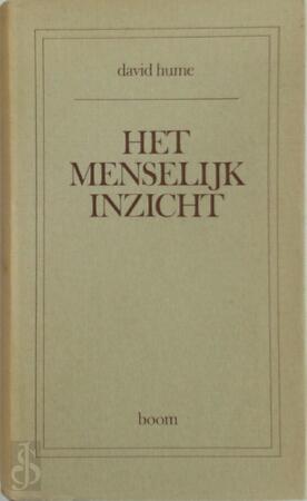 Het Menselijk inzicht - David Hume Het Menselijk inzicht - David Hume
