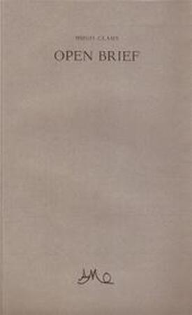 Open brief - Hugo Claus Open brief - Hugo Claus
