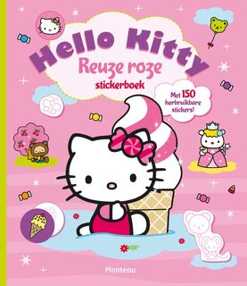 Hello Kitty reuze roze (ISBN 9789002250439)