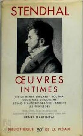 Oeuvres Intimes - Stendhal Oeuvres Intimes - Stendhal