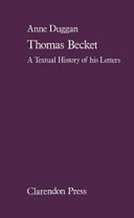 Thomas Becket - Anne Duggan
