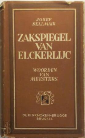 Zakspiegel van Elckerlijc - Josef Sellmair